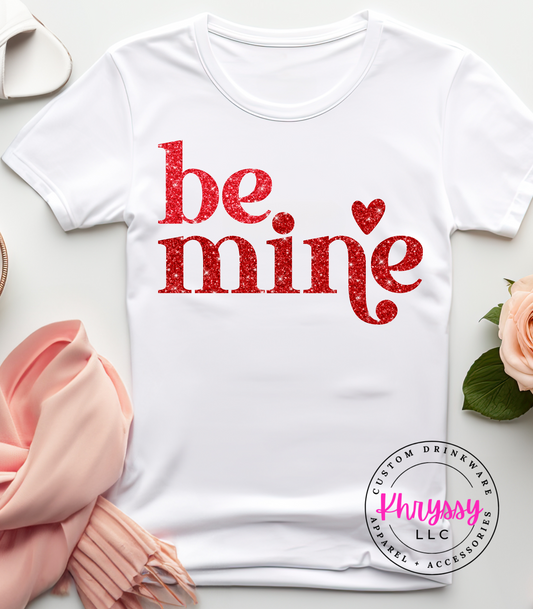 Sweet Sentiments: 'Be Mine' Valentine's Day Unisex Shirt