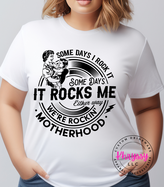 Some Days I Rock It Unisex Shirt - Embrace the Ups and Downs in Style