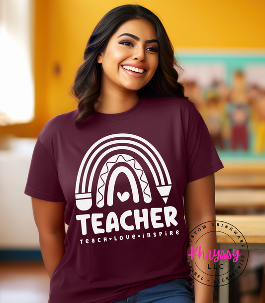Teach Love Inspire Unisex Shirt