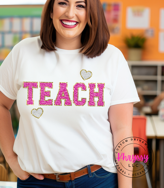 Inspire, Educate, Empower: TEACH Unisex Shirt