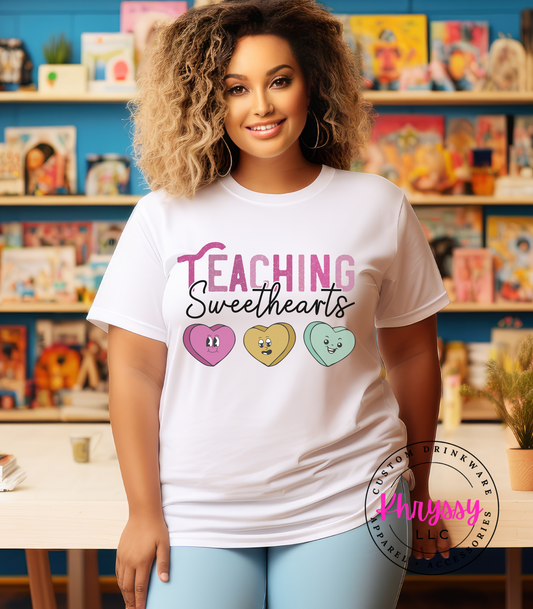 Teaching Sweethearts Teacher Unisex Shirt