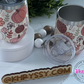 Fall Floral Wine 12oz Tumbler Set