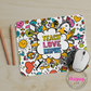 Teach Love Inspire 24x20x0.3 Mouse Pad