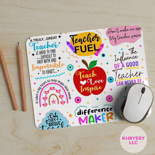 Teaching Time Mouse Pad