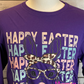 READY TO SHIP Triple Joy: Happy Easter Trio Print Unisex Shirt