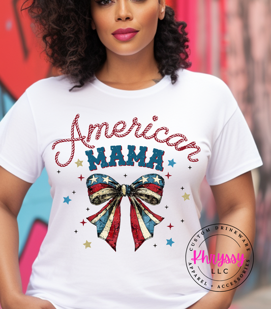 American Mama Coquette Unisex Shirt