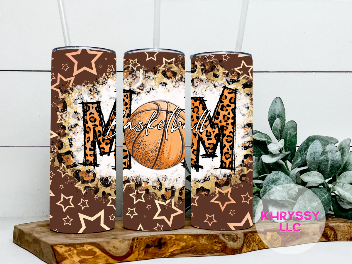 All-Star Support: Basketball Mom Tumbler
