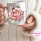 Bumble Bee and Flower Coffee Mug