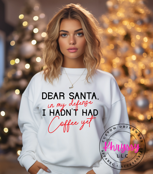 Santa in My Defense Unisex Shirt