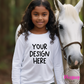 Design Your Own CHILD LONG SLEEVE (FRONT & BACK)