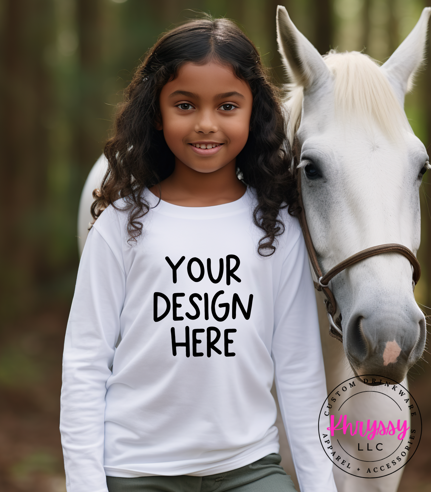 Design Your Own CHILD LONG SLEEVE (FRONT & BACK)