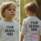 Design Your Own CHILD LONG SLEEVE (FRONT & BACK)