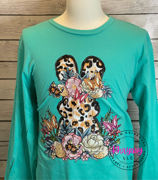 READY TO SHIP: Floral Easter Bunny Unisex Shirt