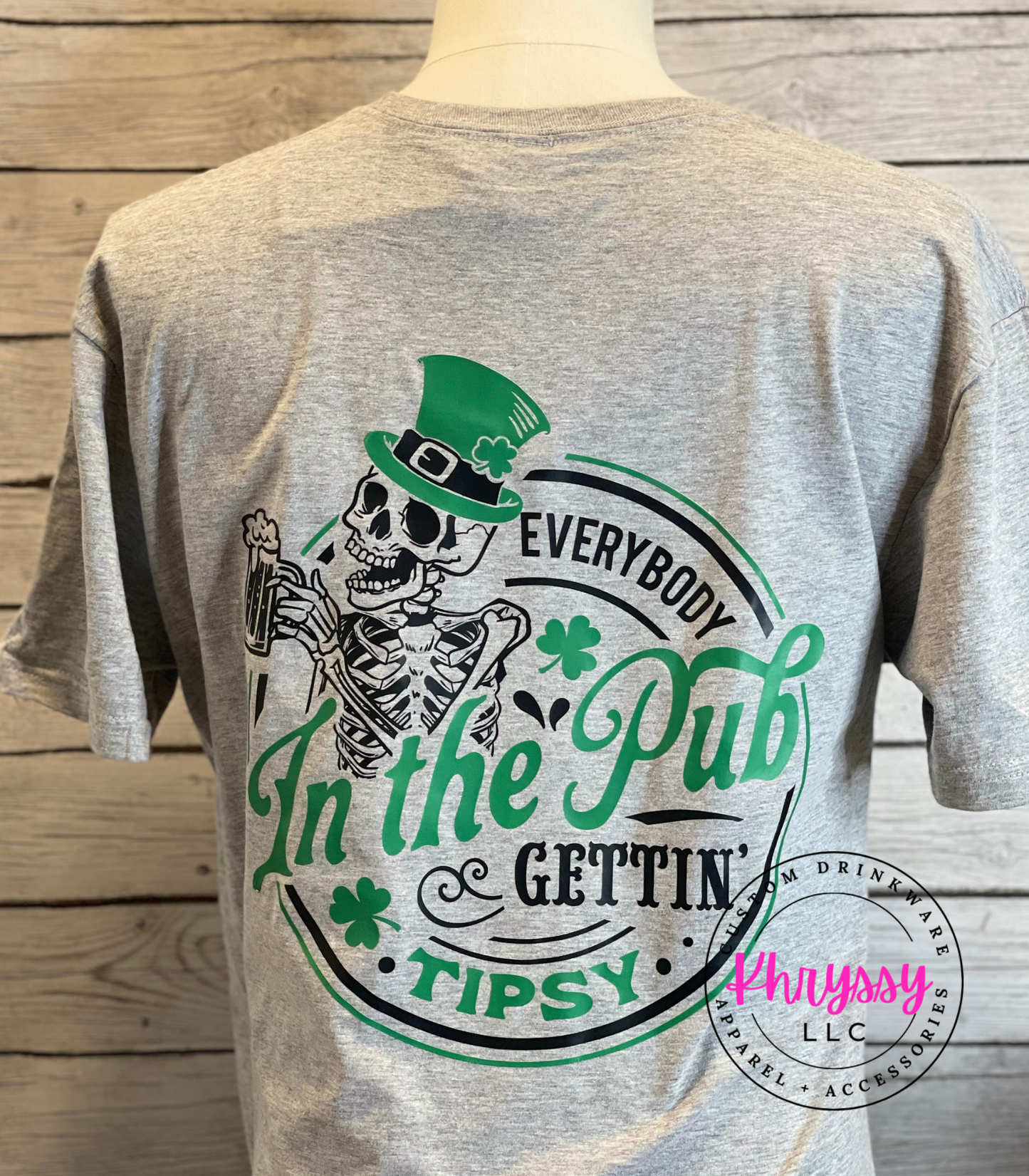 READY TO SHIP: St. Patrick's Day - Everybody in the Pub Getting Tipsy Unisex Shirt