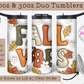 Fall Vibes 20oz Tumbler with Straw