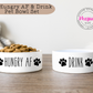 Hungry AF Pet Bowl Set