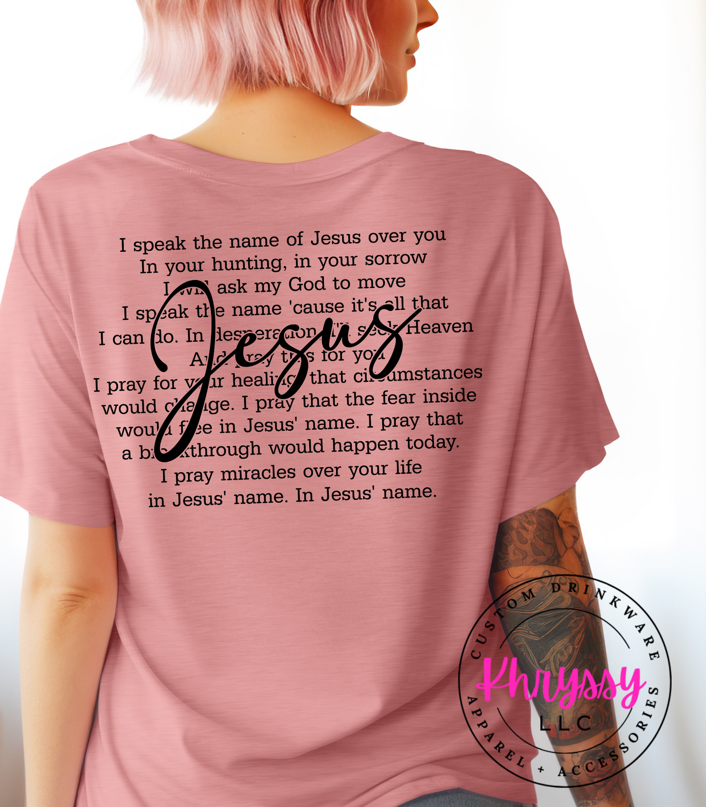 I Speak the Name of Jesus: Faithful Unisex Shirt