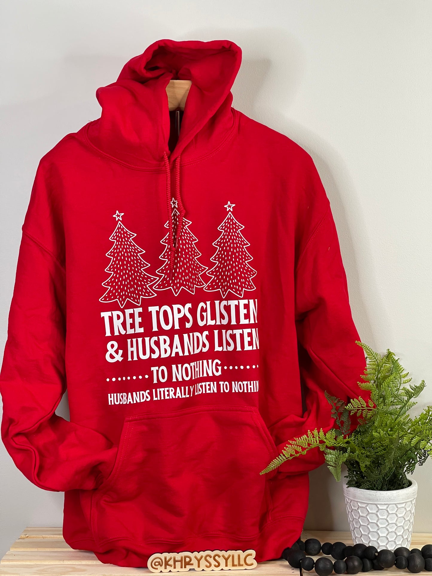 Tree tops Glisten Christmas Sweatshirt