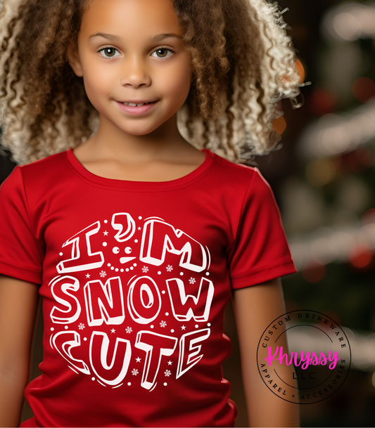 I'm Snow Cute Christmas Unisex Shirt