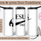 Jesus Did It 20oz Tumbler with Straw