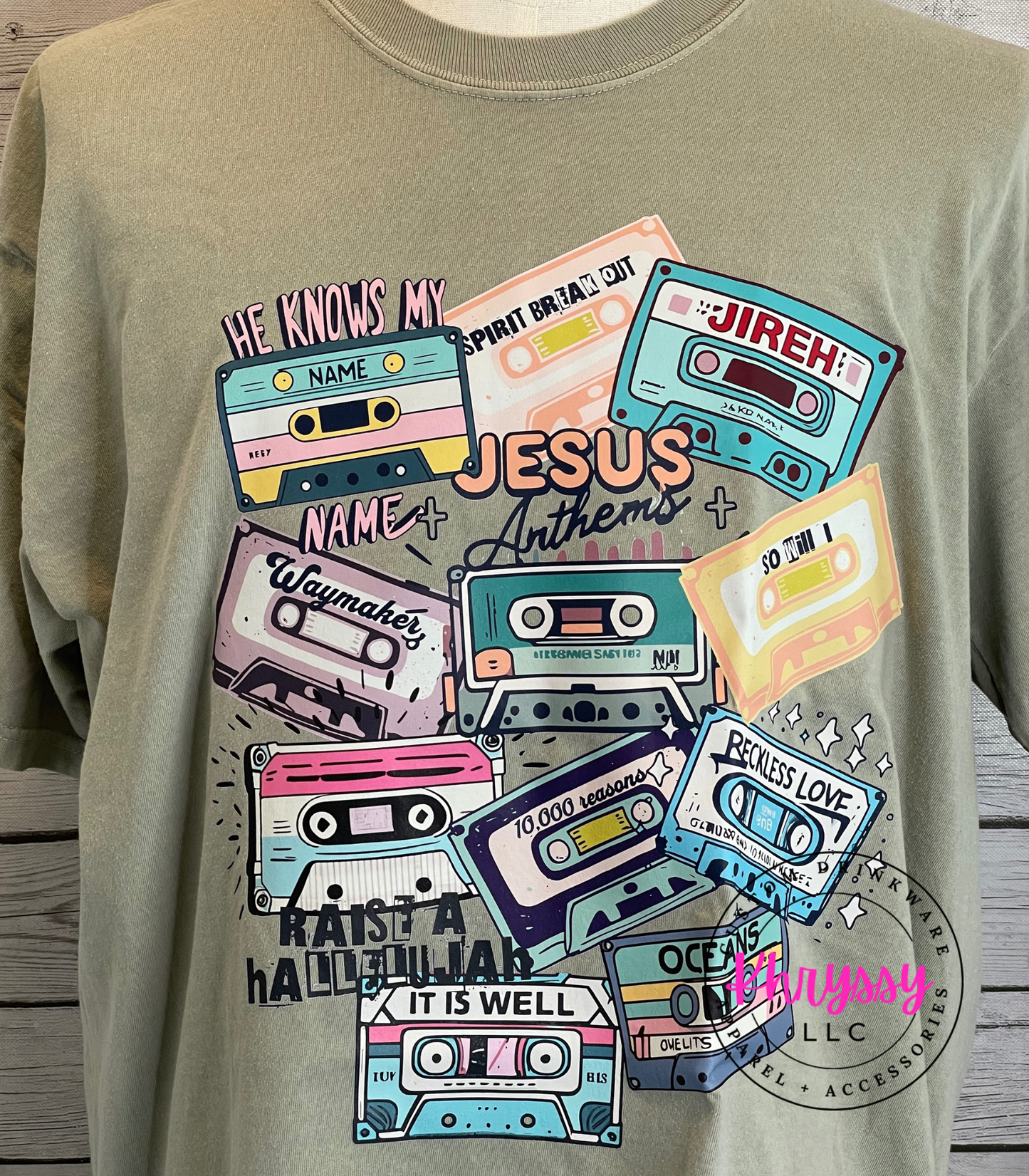 READY TO SHIP: Jesus Anthems Unisex Shirt - Embrace the Power of Faithful Music