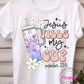 Jesus Fills My Cup - Psalms 23:5 Inspirational Unisex Tumbler Shirt