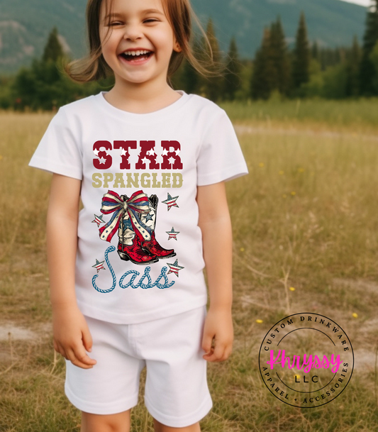 Star Spangled Sass Unisex Shirt - Embrace Your Patriotic Flair with Style!