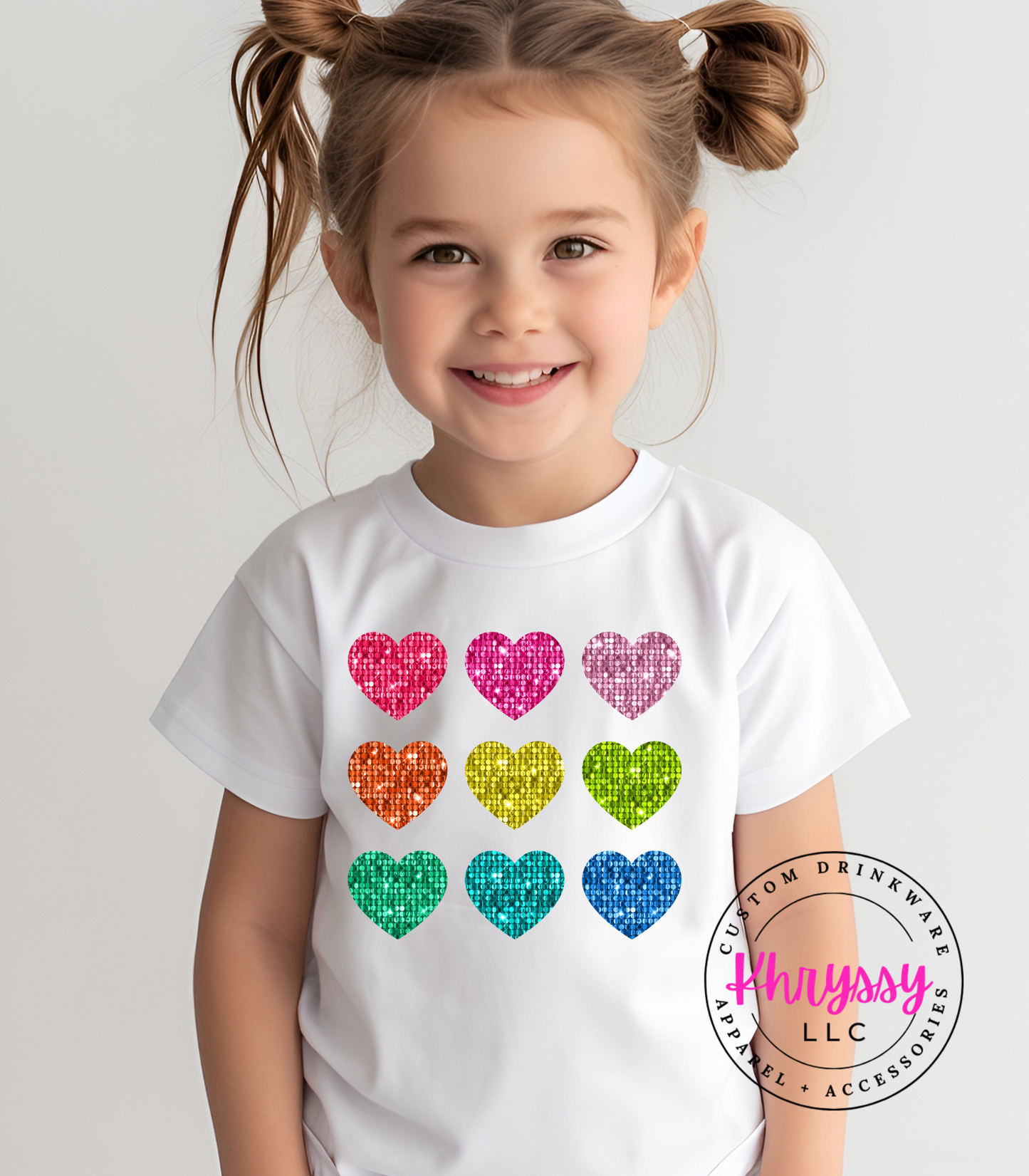 Sparkle with Love: Faux Glitter Heart Shirt!