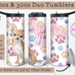 Chihuahua Name Personalization 20/30oz Tumbler with Straw