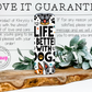 Life is Better with Dogs 20oz Tumbler with Straw