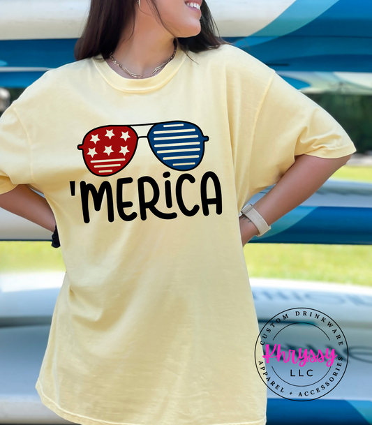 'Merica Red White and Blue Unisex Shirt