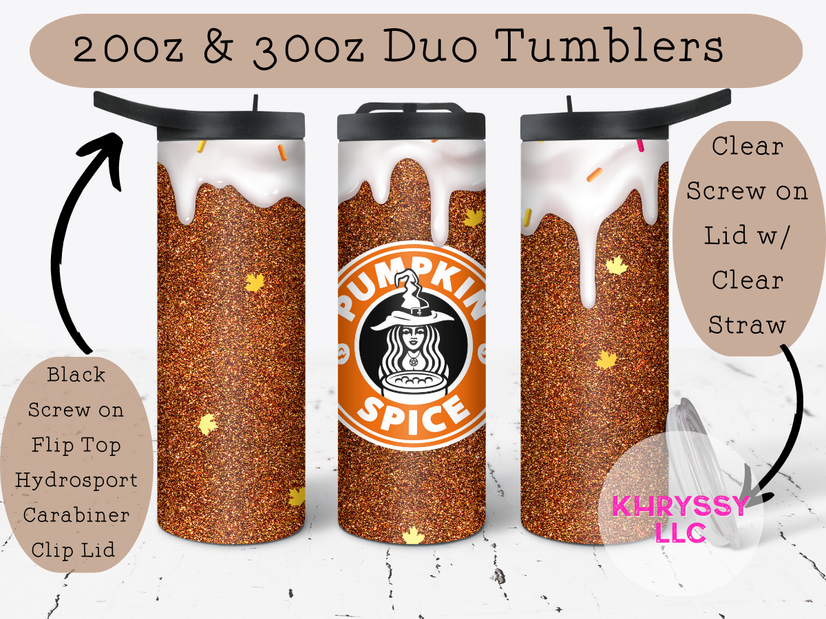 Pumpkin Spice with Sprinkles Tumbler