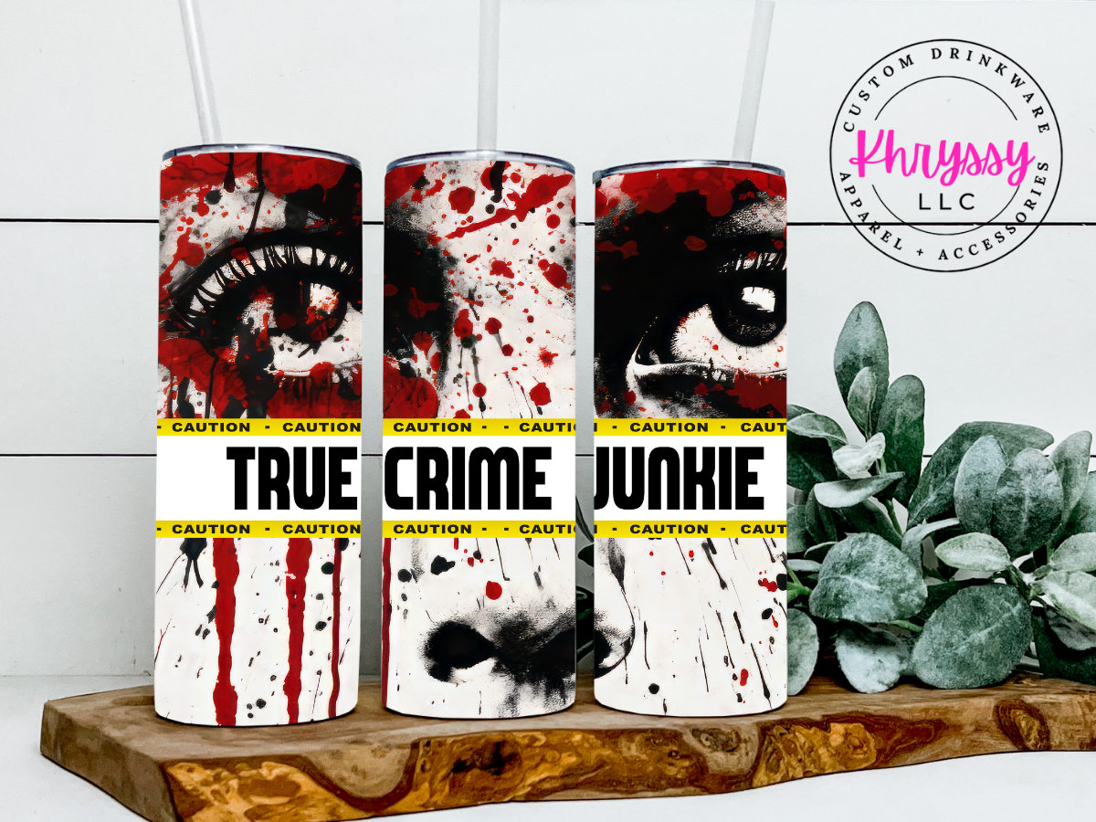 Eyes for True Crime 20oz Tumbler with Straw