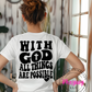 With God All Things Are Possible Unisex Shirt