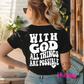 With God All Things Are Possible Unisex Shirt