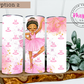 Ballerina 120z or 20oz Tumbler with Straw