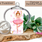 Ballerina 120z or 20oz Tumbler with Straw