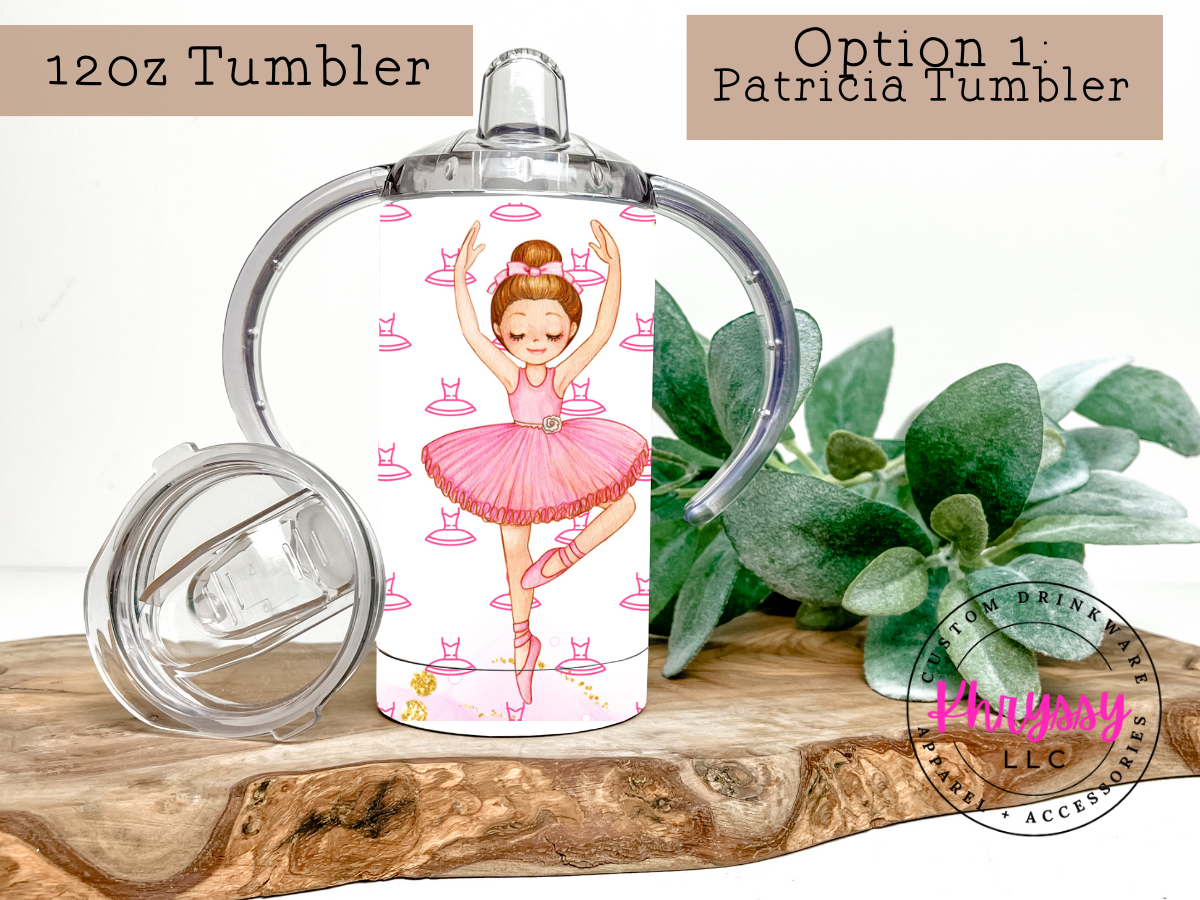 Ballerina 120z or 20oz Tumbler with Straw