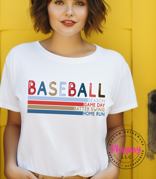 Play Ball: Baseball Terms Unisex Shirt