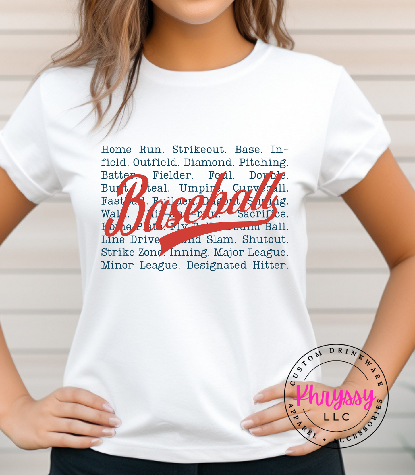 Baseball Terms Unisex Shirt