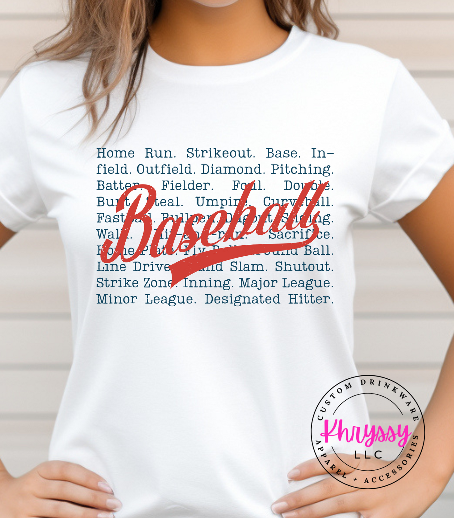 Baseball Terms Unisex Shirt