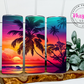 Twilight Glow Beach Sunset 20oz Tumbler with Straw