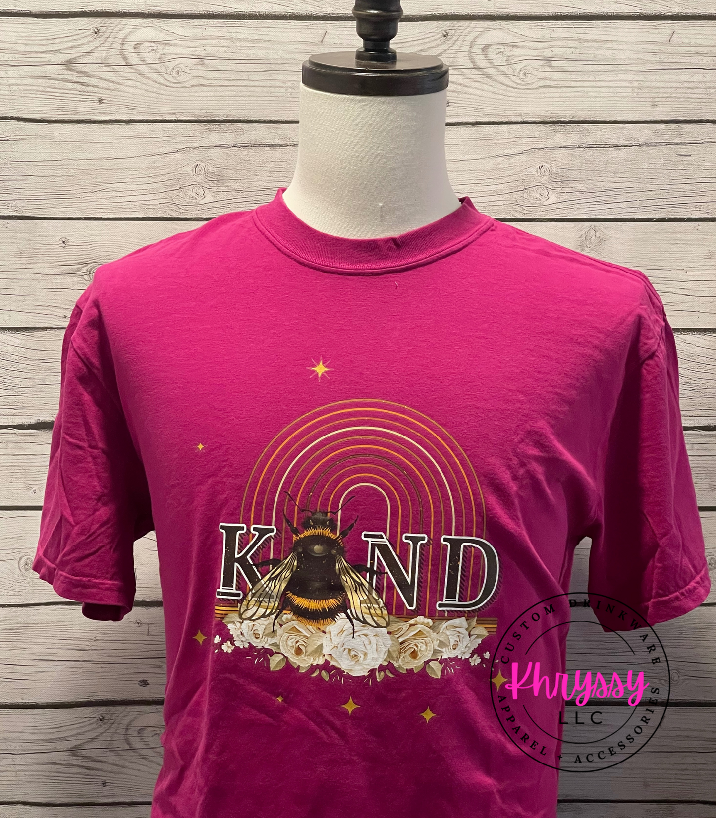 READY TO SHIP: Kindness is Contagious: Bee-inspired Be Kind Shirt