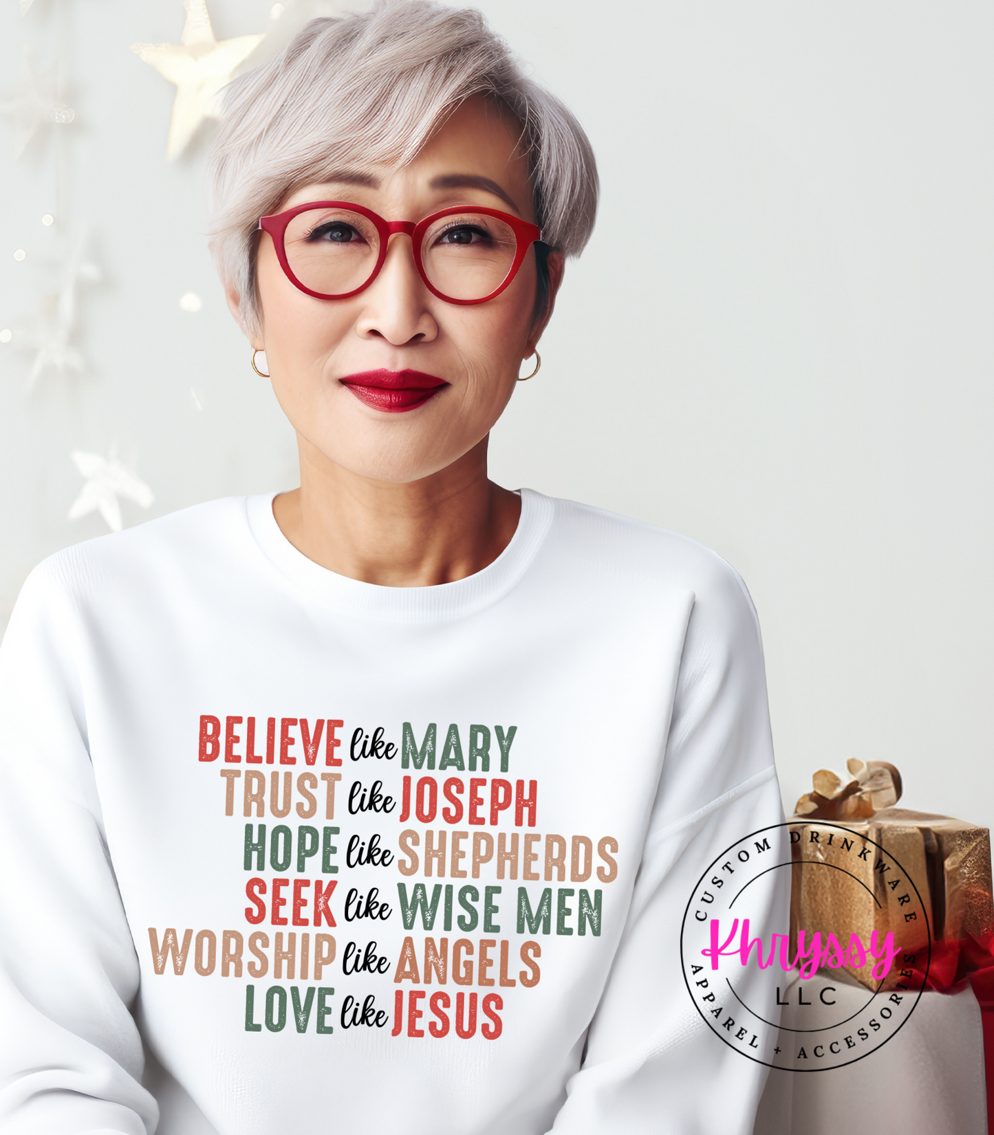 Embrace Faith: Believe Like Mary T-Shirt