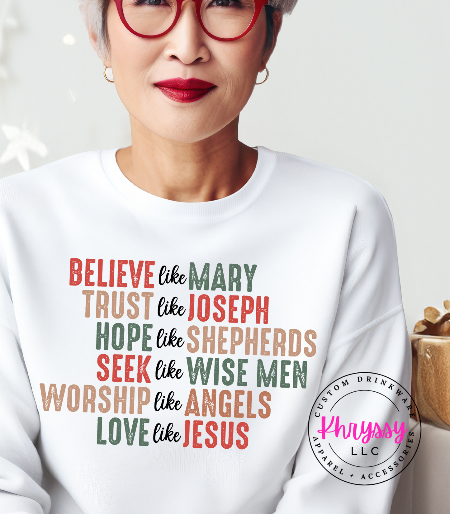Embrace Faith: Believe Like Mary T-Shirt