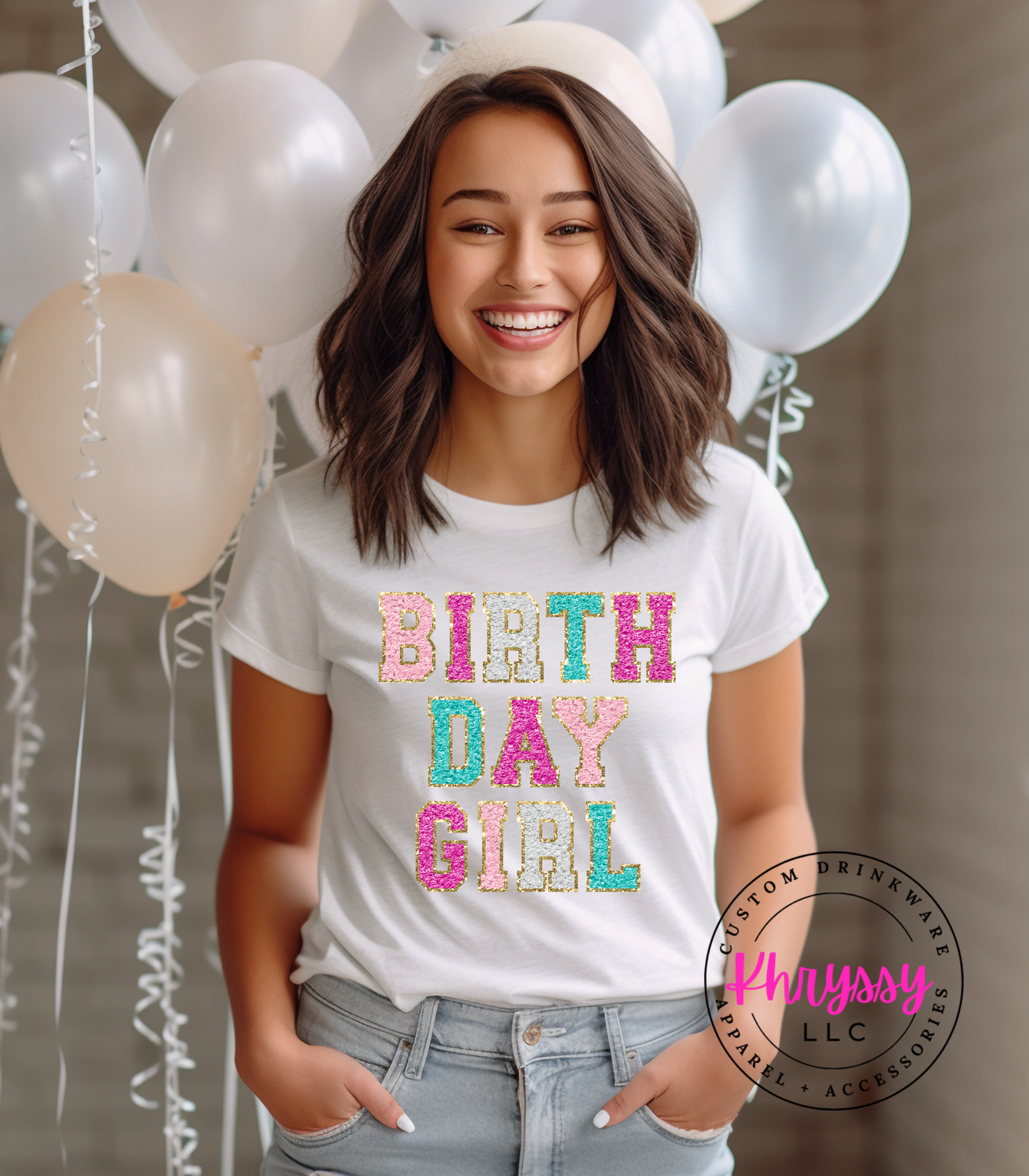 Ageless and Fabulous: Birthday Girl Glam T-Shirt