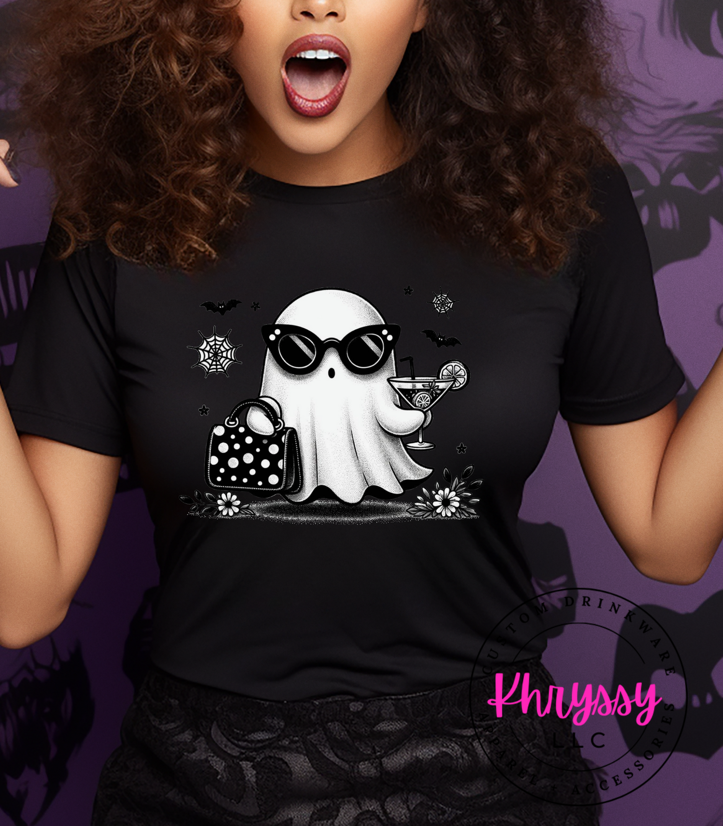 Stylish Ghost Graphic Unisex Shirt