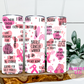 Strong & Courageous: Empowering Breast Cancer Awareness Tumbler