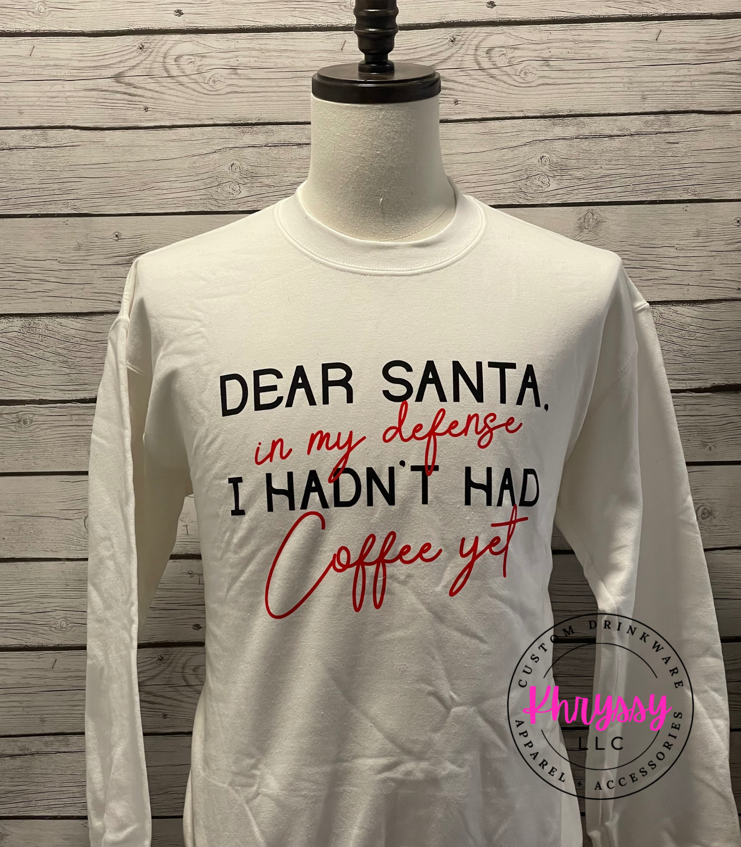 Dear Santa, In My Defense Tee