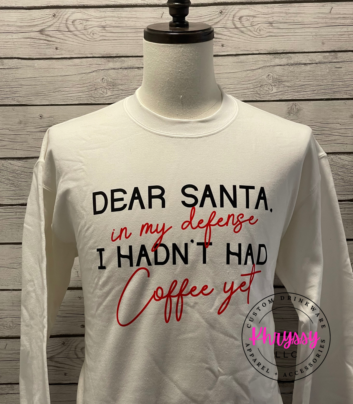 Dear Santa, In My Defense Tee